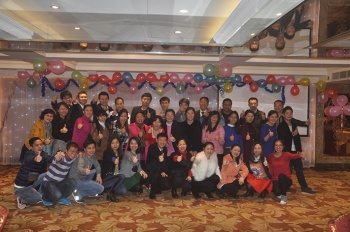 海藍機電2014年終晚會(三菱原裝工控產品代理)