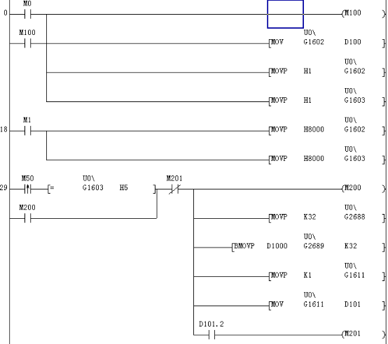 三菱PLC 主站程序 三菱PLC 主站程序