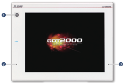 三菱觸摸屏白色款 三菱觸摸屏白色款